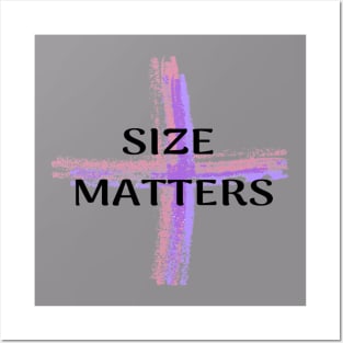 plus size matters Posters and Art